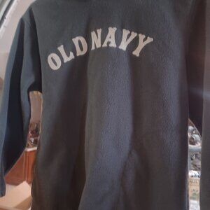 Old Navy Fleece Hooded Top Youth Size XL Gray